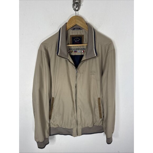 Paul & Shark Yachting Harrington Bomber Blouson Jacket Beige Men XLItaly
